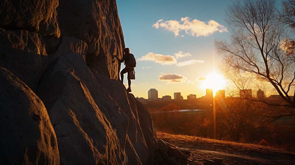 Climbing High in Columbus Ohio