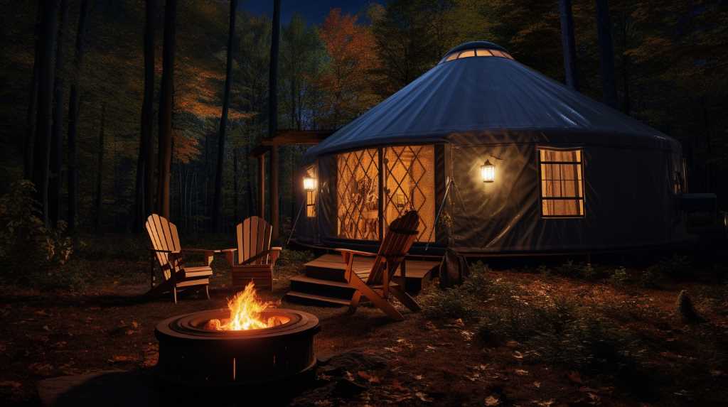 Comfortable Yurt Stays in Ohio State Parks